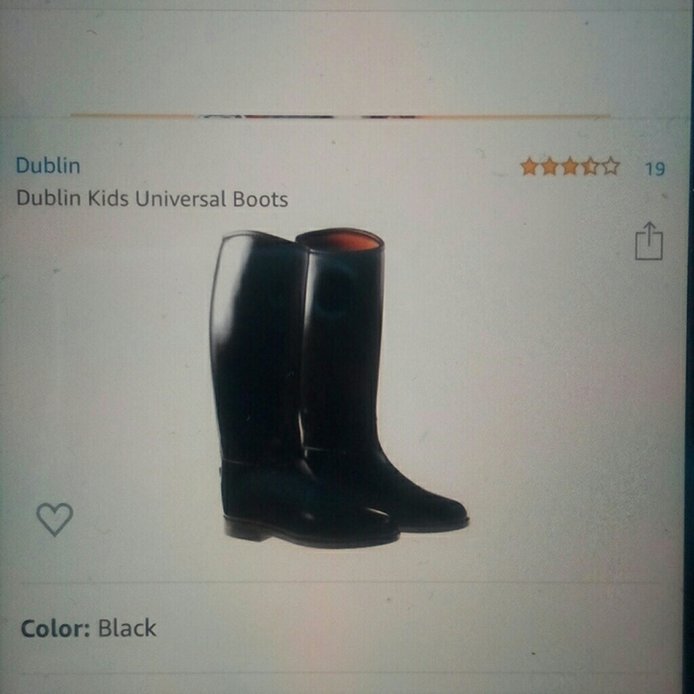 Dublin Kids waterproof riding boots